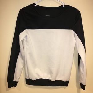 Black and White Classy Top